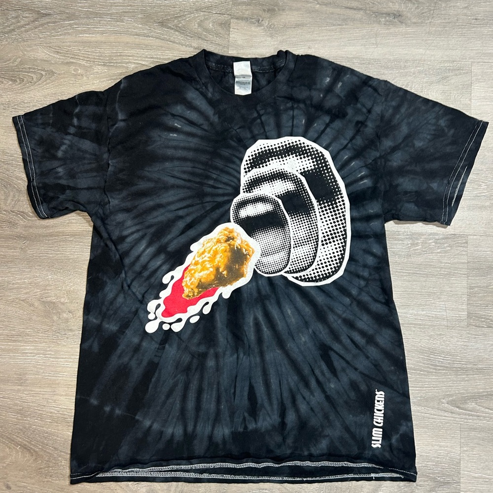 Chicken nugget POW LARGE color tone shirt